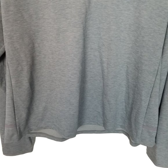 iFit Mens XXL Greyish Blue Heathered Long Sleeves Transit Henley T Shirt NWT - Picture 4 of 9